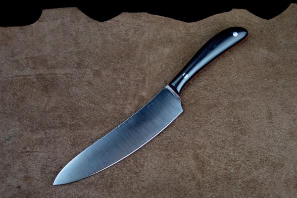 Кухонный нож Киви 180 из сталей bohler н690,элмакс, 95х18, 440с