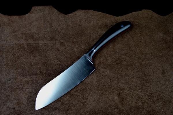 Кухонный нож Киви 150 из сталей bohler н690,элмакс, 95х18, 440с