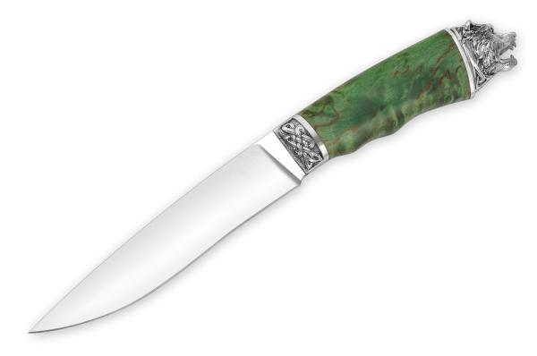 Нож всадной  СМ43 (Туристического назначения) для охоты и рыбалки из сталей bohler к340, н690, х12мф, 95х18, д2 и др.