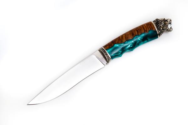 Нож всадной  СМ42 (Туристического назначения) для охоты и рыбалки из сталей bohler к340, н690, х12мф, 95х18, д2 и др.
