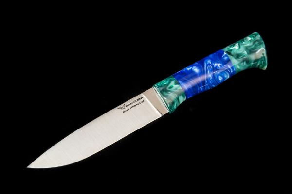 Нож всадной  СМ40 (Туристического назначения) для охоты и рыбалки из сталей bohler к340, н690, х12мф, 95х18, д2 и др.