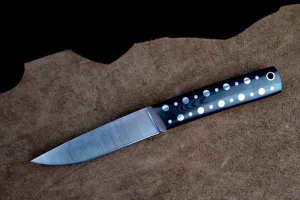 Нож цельнометаллический  "Лань" (Туристического назначения) для охоты и рыбалки из сталей bohler к340, н690, х12мф, 95х18, д2 и др.