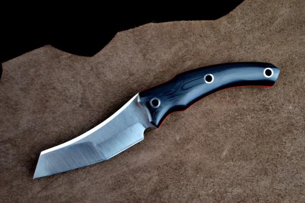 Нож цельнометаллический "Дозер" (Туристического назначения) для охоты и рыбалки из сталей bohler к340, н690, х12мф, 95х18, д2 и др.