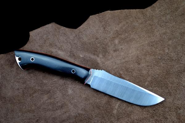Нож цельнометаллический  "Манул" (Туристического назначения) для охоты и рыбалки из сталей bohler к340, н690, х12мф, 95х18, д2 и др.