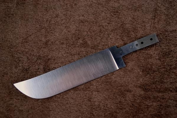 Клинок всадной для сборки ножа Пчак средний 141,5мм