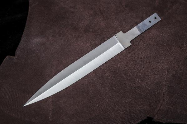 Клинок всадной для сборки ножа Кинжальный  