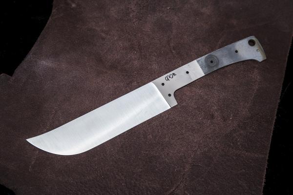 Клинок цельнометаллический для сборки ножа Пчак