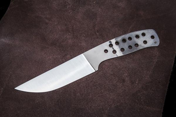 Клинок цельнометаллический для сборки ножа Сокол