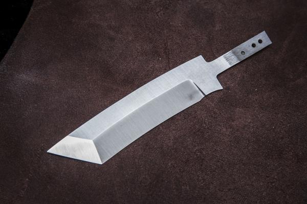 Клинок всадной для сборки ножа Кв-4