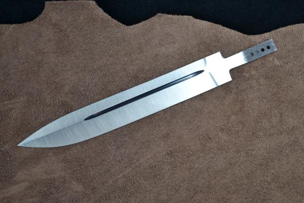 Клинок всадной для сборки ножа Пластун-2