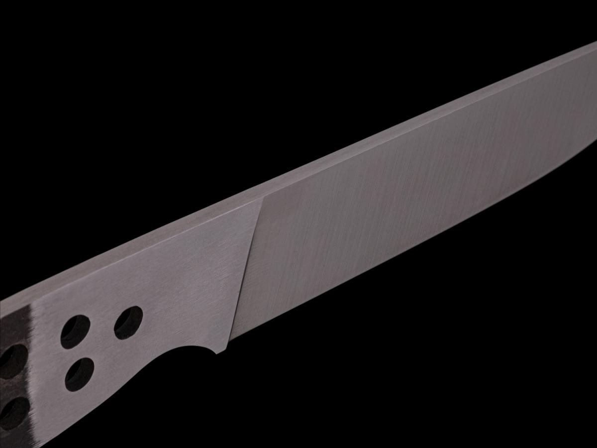 Клинок цельнометаллический для сборки ножа Боярин